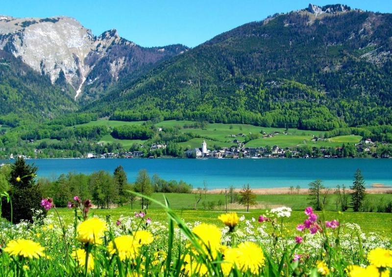 Seethurn Hotell Strobl Exteriör bild